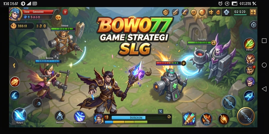 Tampilan gameplay mendebarkan di BOWO77 dengan pertempuran seru.