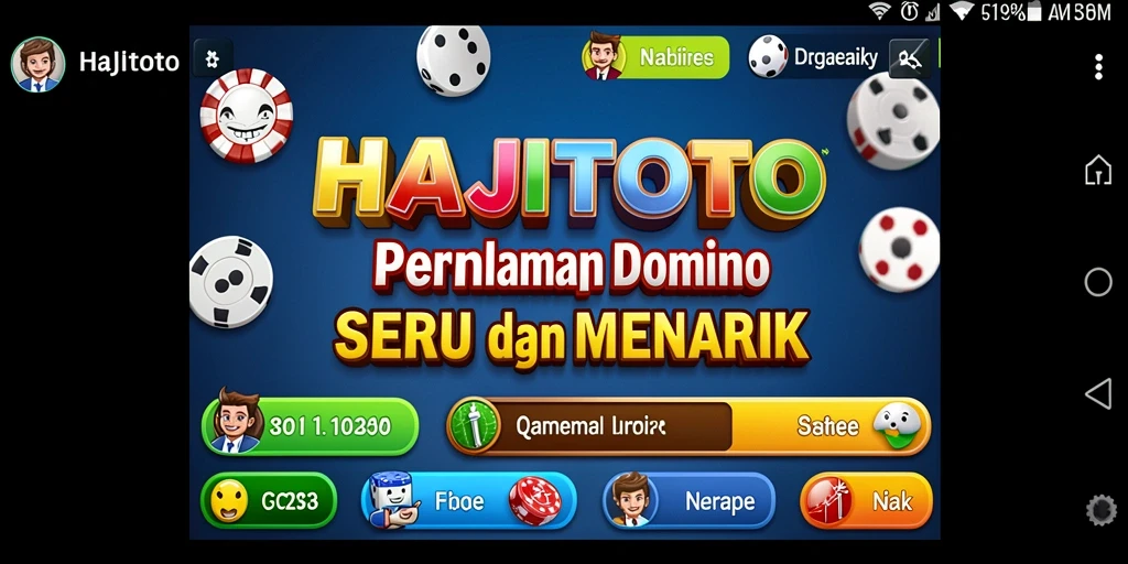 Tampilan gameplay seru dari HAJITOTO dengan grafis menawan.