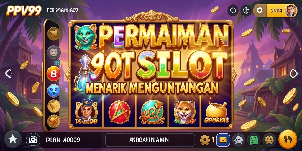 Screenshot gameplay menunjukkan serunya bermain Slot di PPV99.