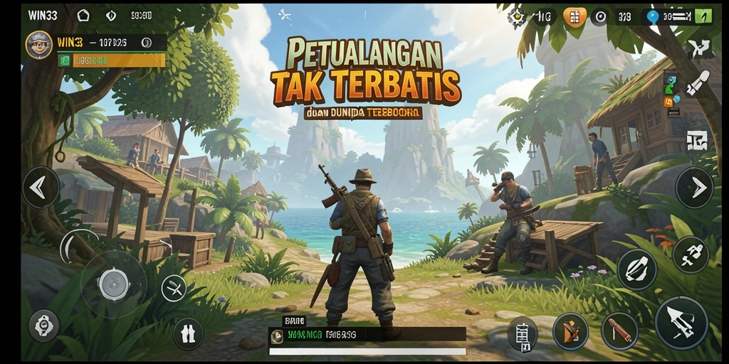 Gameplay Open World yang menarik dan penuh petualangan.