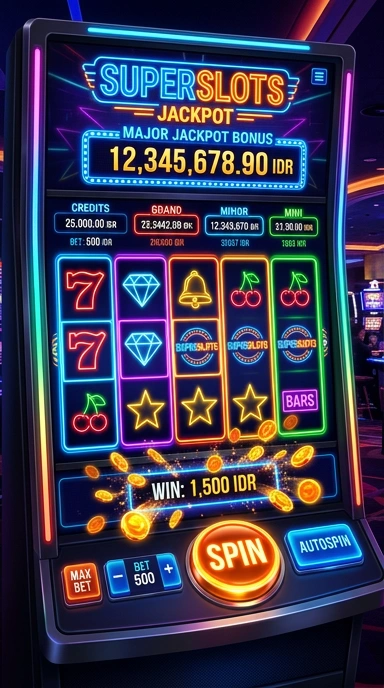 Berbagai pilihan permainan menarik di superslots untuk semua pengguna.